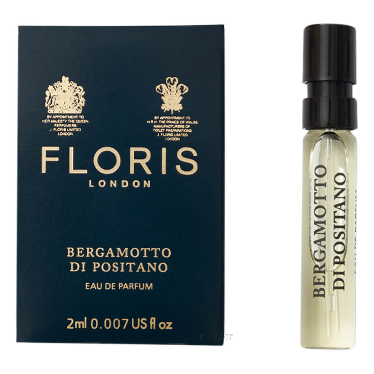 Floris Bergamotto di Positano, Eau de Parfum, DUFTPRØVE, 2 ml.