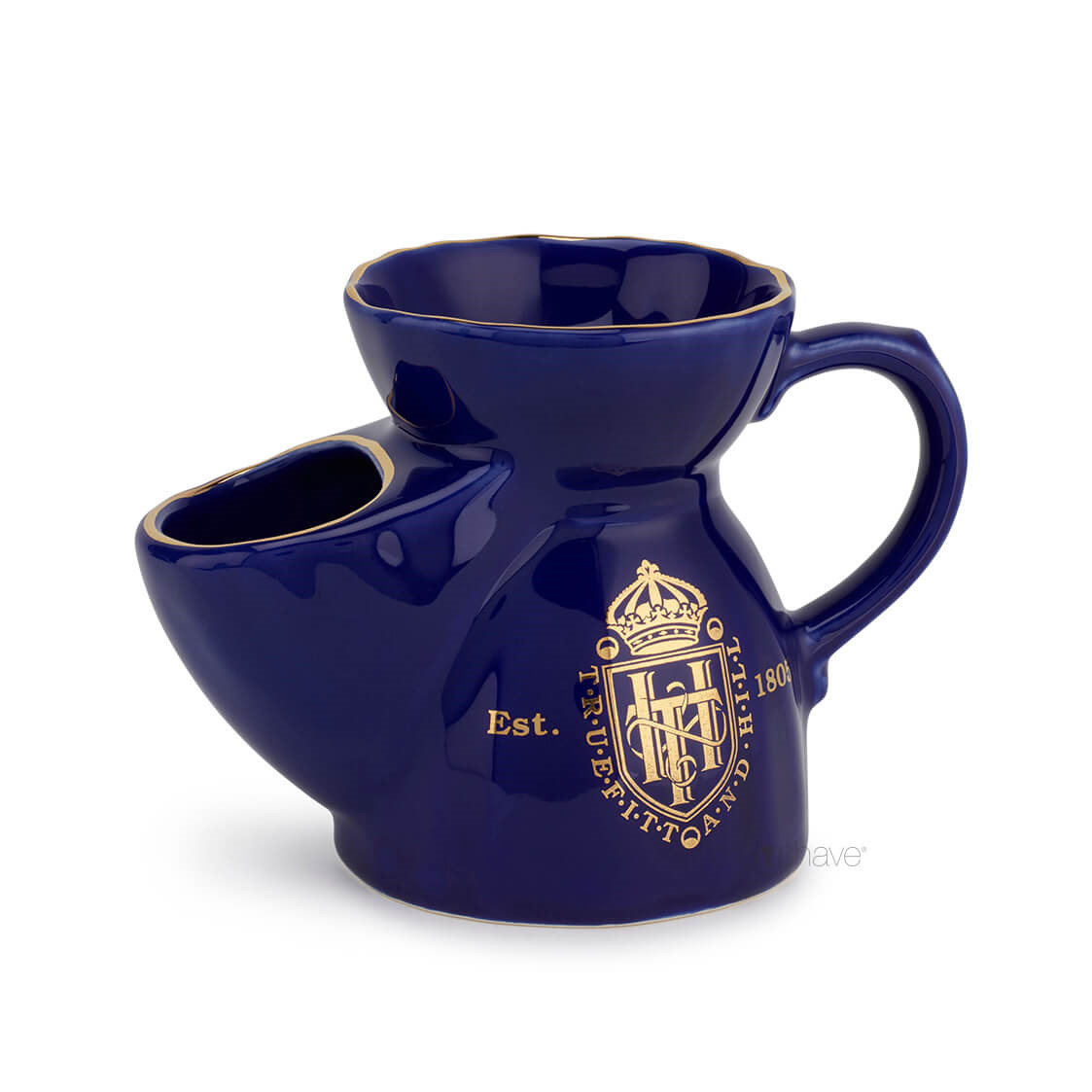 Truefitt & Hill Shaving Mug Scuttle Navy