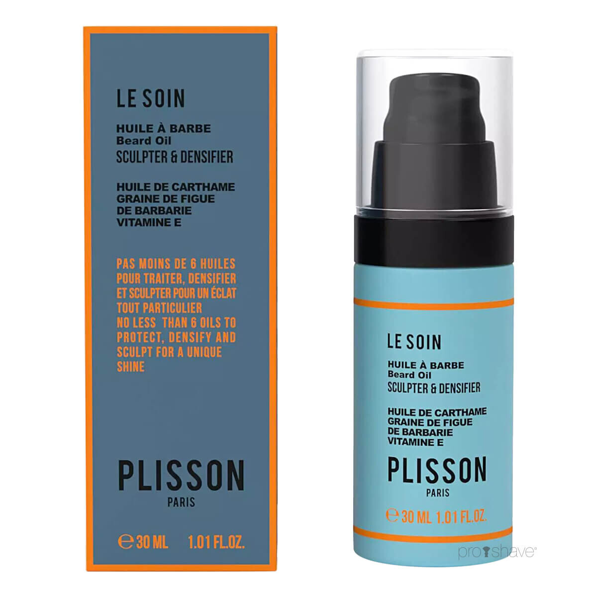 Se Plisson Beard Oil, 30 ml. hos Proshave