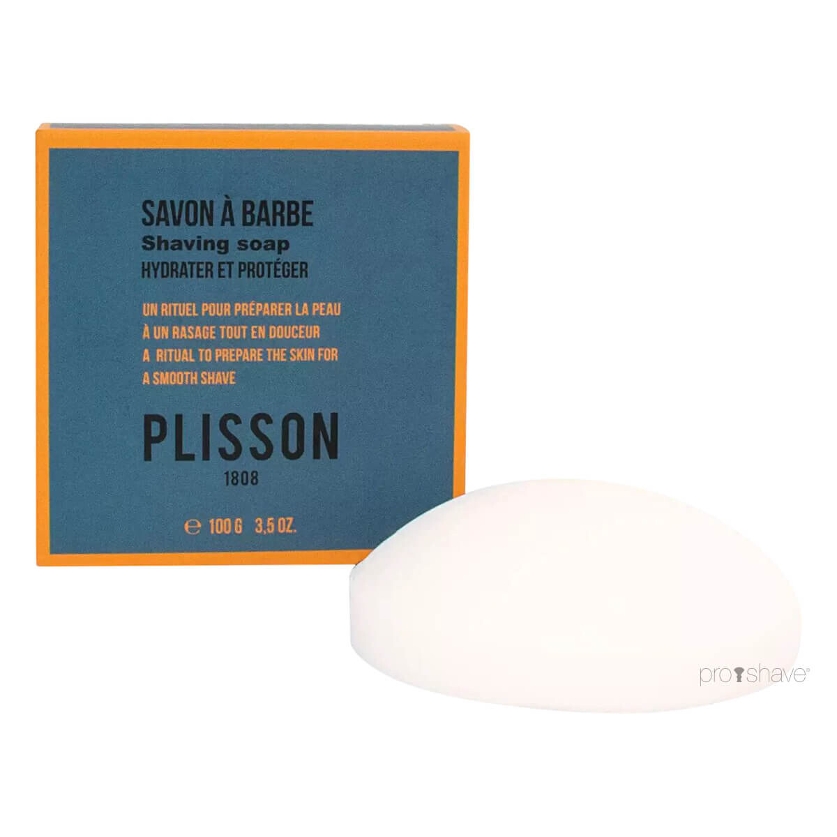 Billede af Plisson Shaving Soap, Refill, Amber Morning, 100 gr.