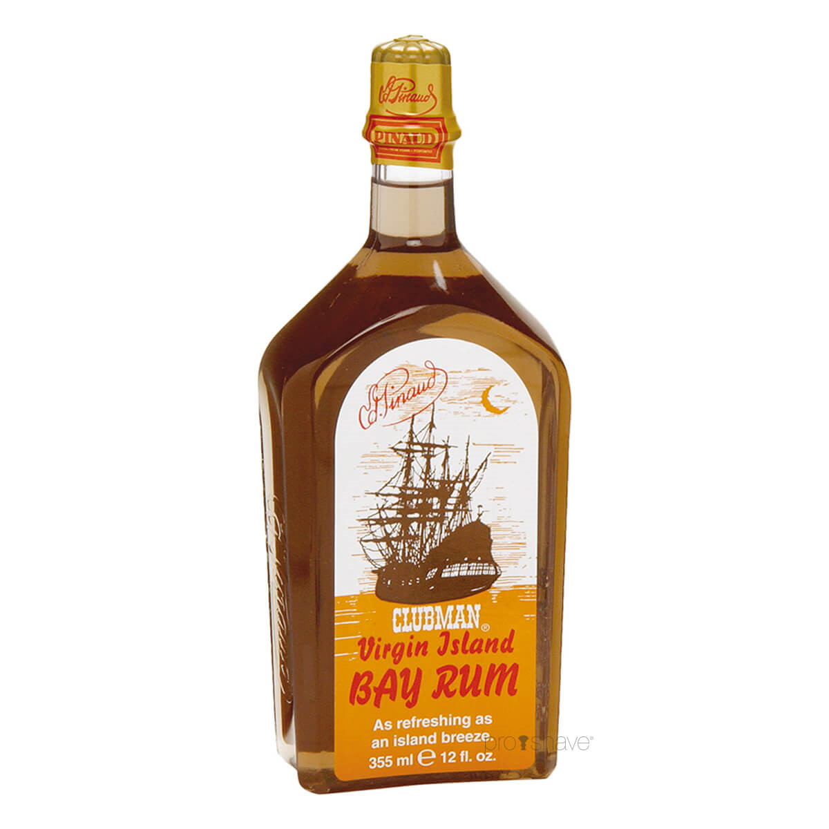Se Pinaud Clubman Aftershave Cologne Bay Rum, 355 ml. hos Proshave