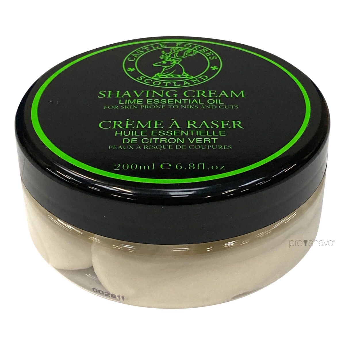 Castle Forbes Barbercreme, Lime Essential Oils, 200 ml.
