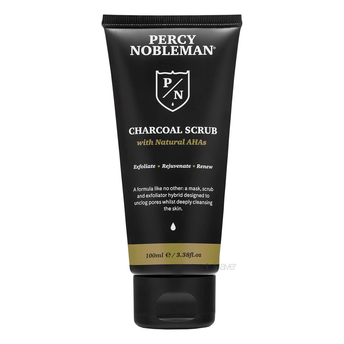 Se Percy Nobleman Charcoal Scrub, 100 ml. hos Proshave