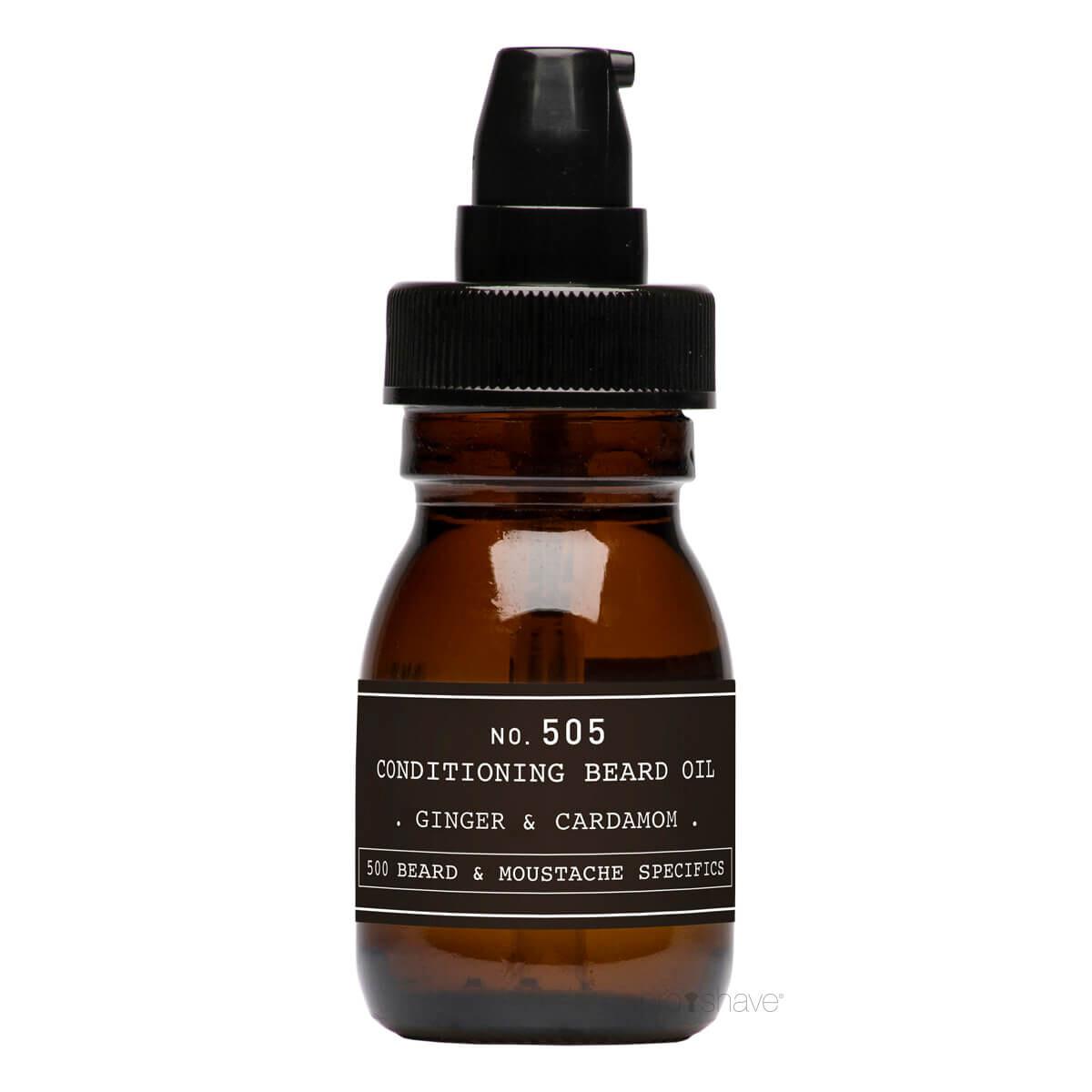 Se Depot Conditioning Beard Oil, Ginger & Cardamom, No. 505, 30 ml. hos Proshave