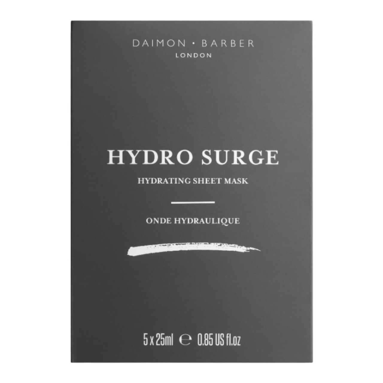 Daimon Barber Hydro Surge Sheet Mask, 5 x 25 ml.