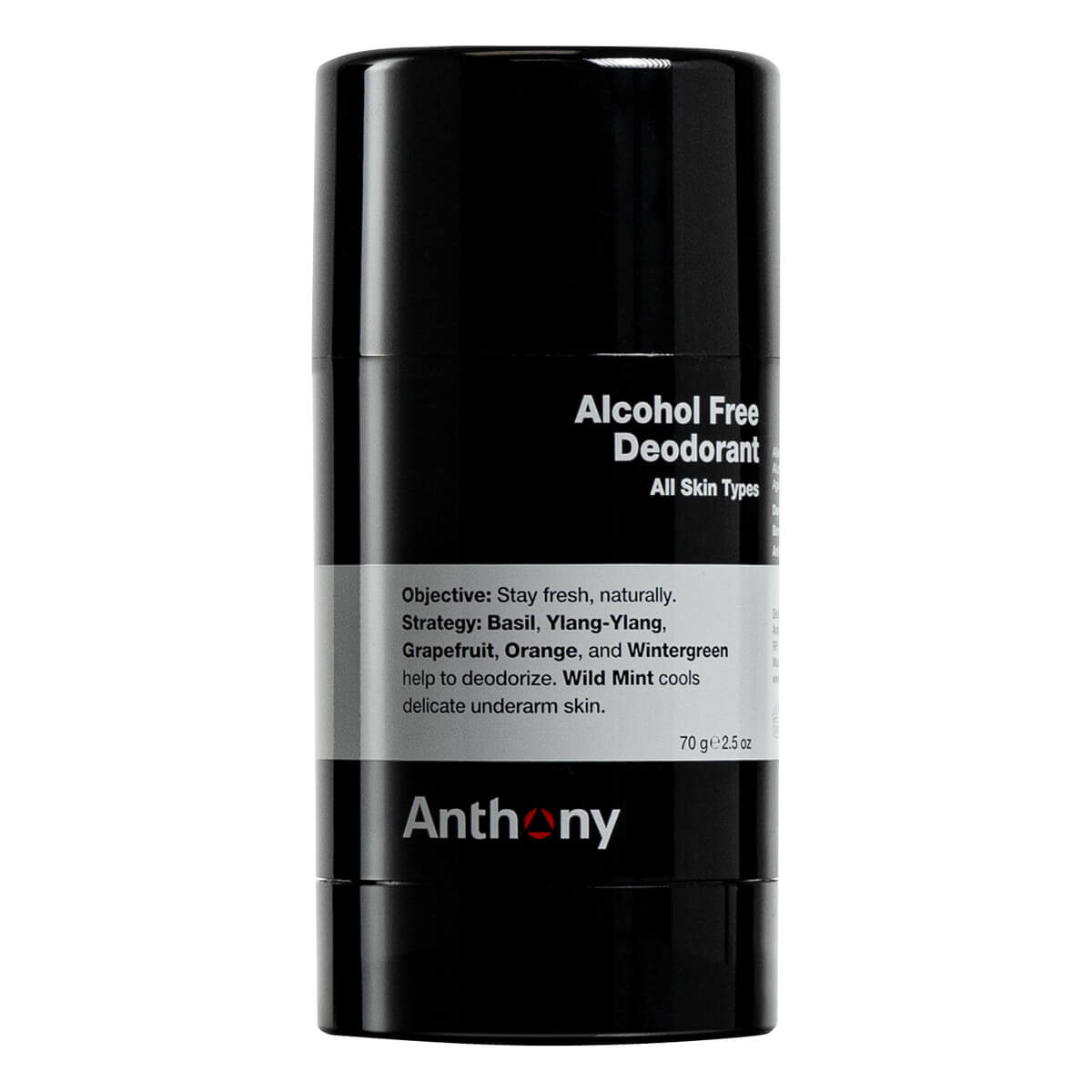Se Anthony deodorant alcohol free all skin types 70g hos Proshave