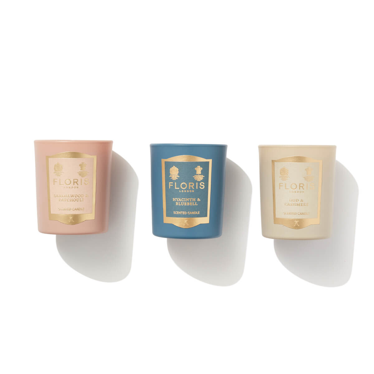 Floris Gavesæt, Mini Candle Collection, 3 x 70 gr.