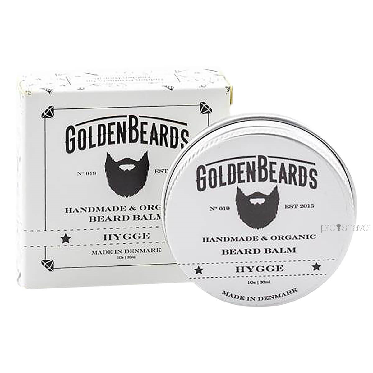 Se Golden Beards Hygge Organic Beard Balm (30 ml) hos Proshave