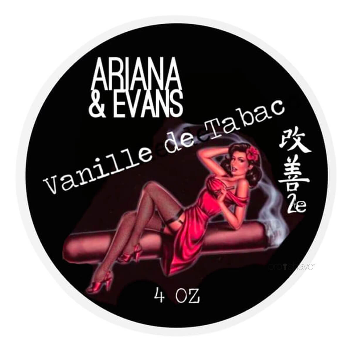 Ariana & Evans Barbersæbe, Vanille de Tabac, 118 ml.