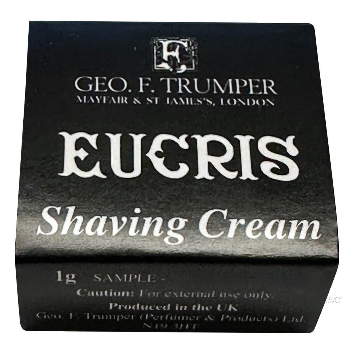 Geo F Trumper Barbercreme, Eucris, Sample, 1 gr.