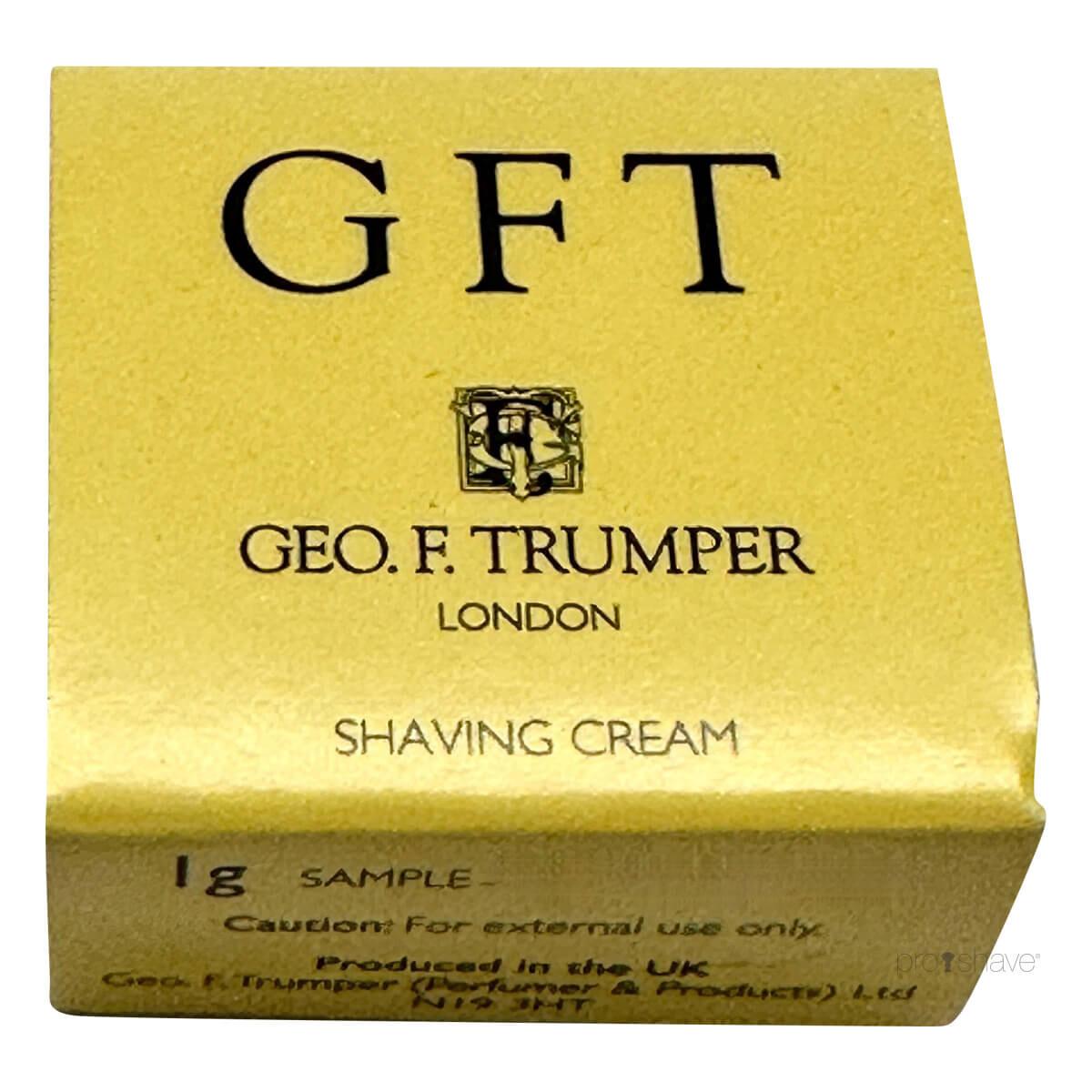 Geo F Trumper Barbercreme, GFT, Sample, 1 gr.