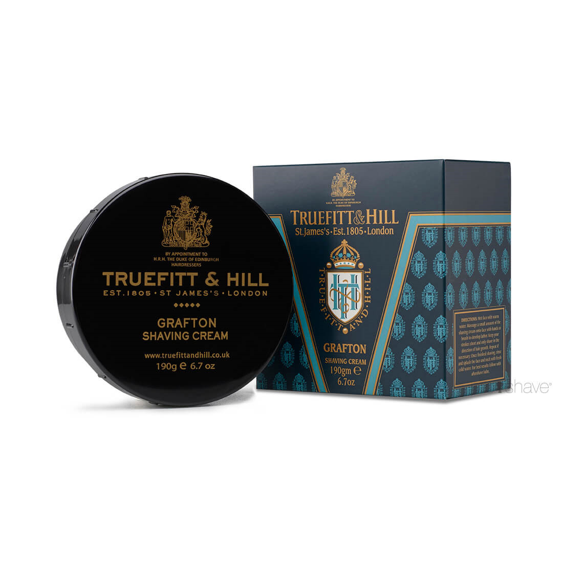 Billede af Truefitt & Hill Barbercreme, Grafton, 190 gr.