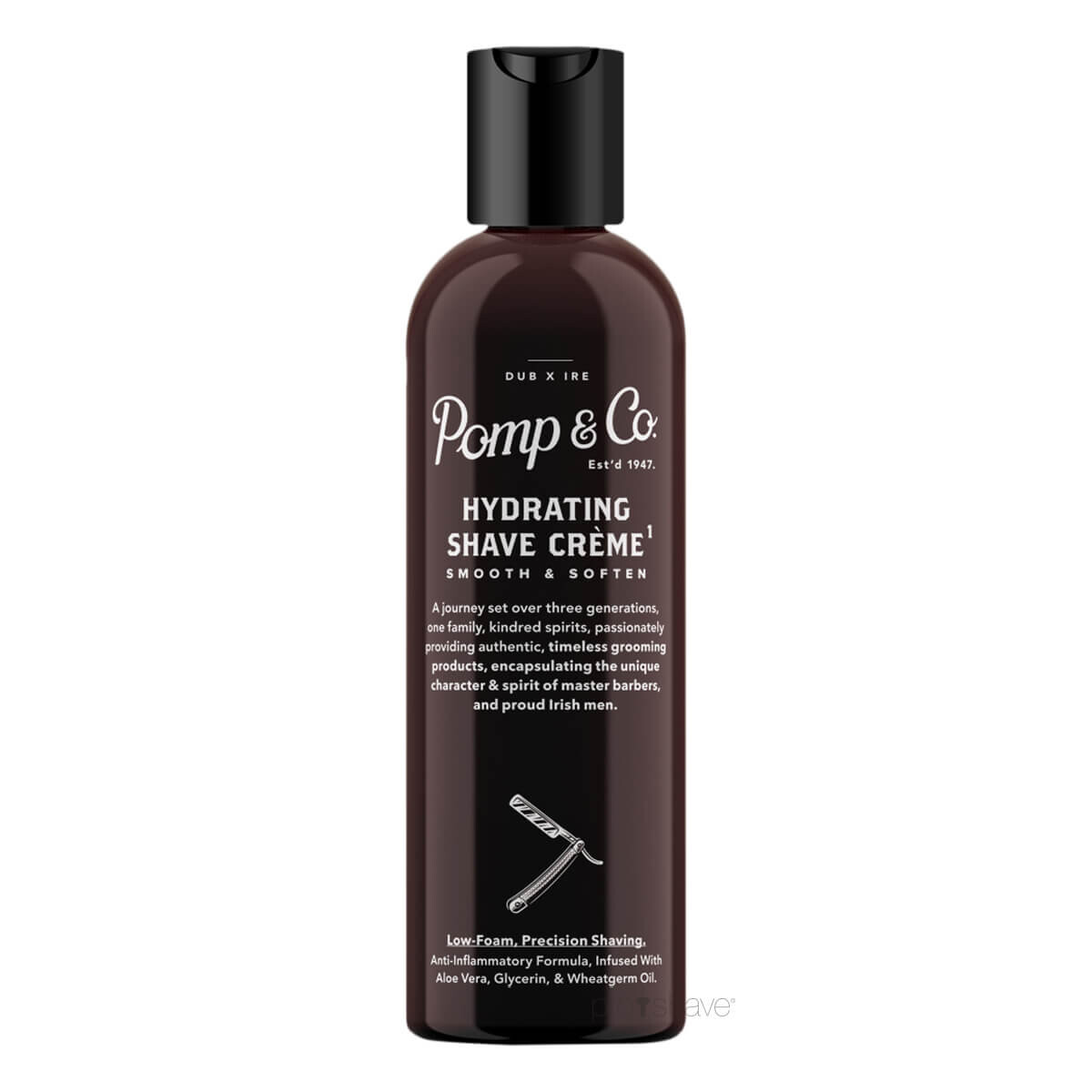 Se Pomp & Co. Hydrating Shave Cream, 100 ml. hos Proshave