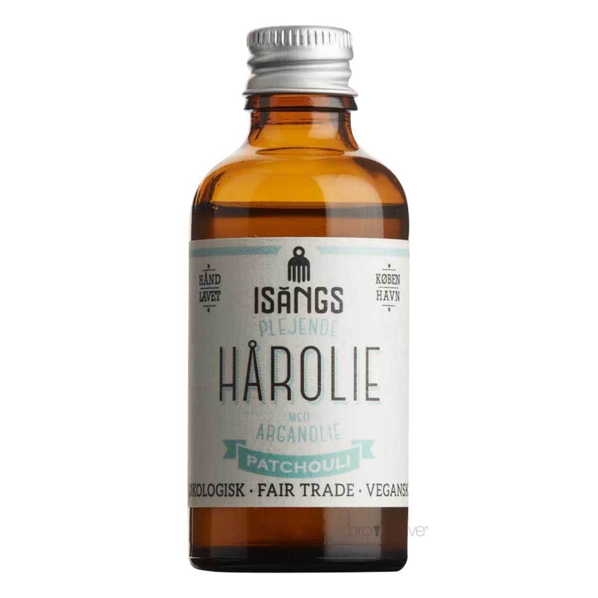 Isangs Plejende Hårolie, Patchouli, 50 ml.