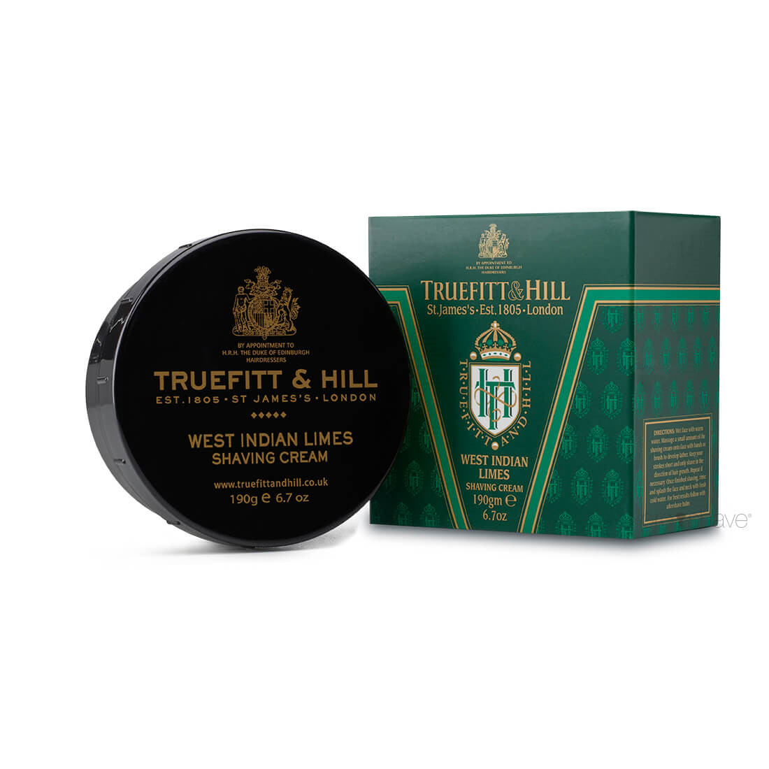 Se Truefitt & Hill Barbercreme, West Indian Limes, 190 gr. hos Proshave