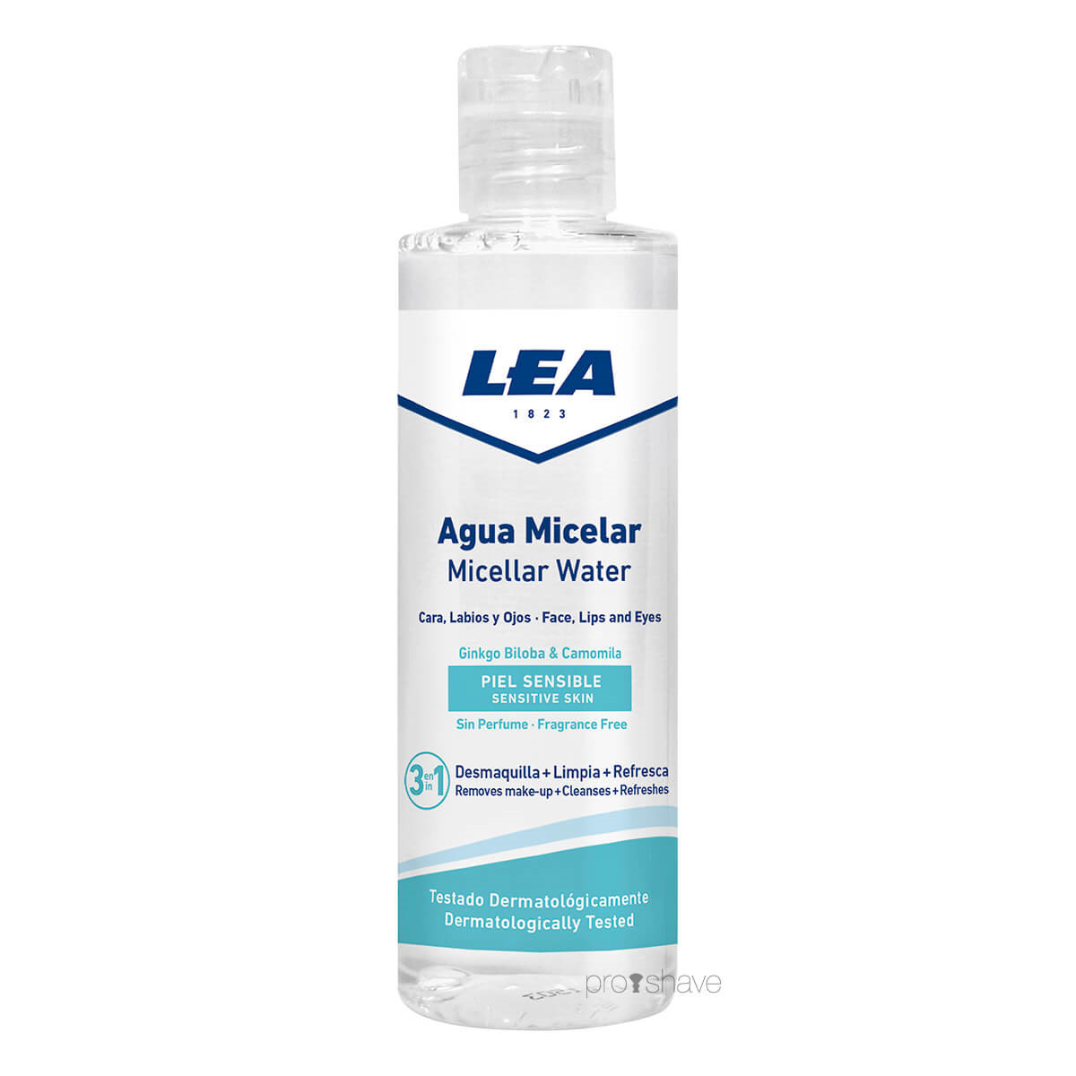 Se LEA Micellar Water Make Up Remover, 200 ml. hos Proshave