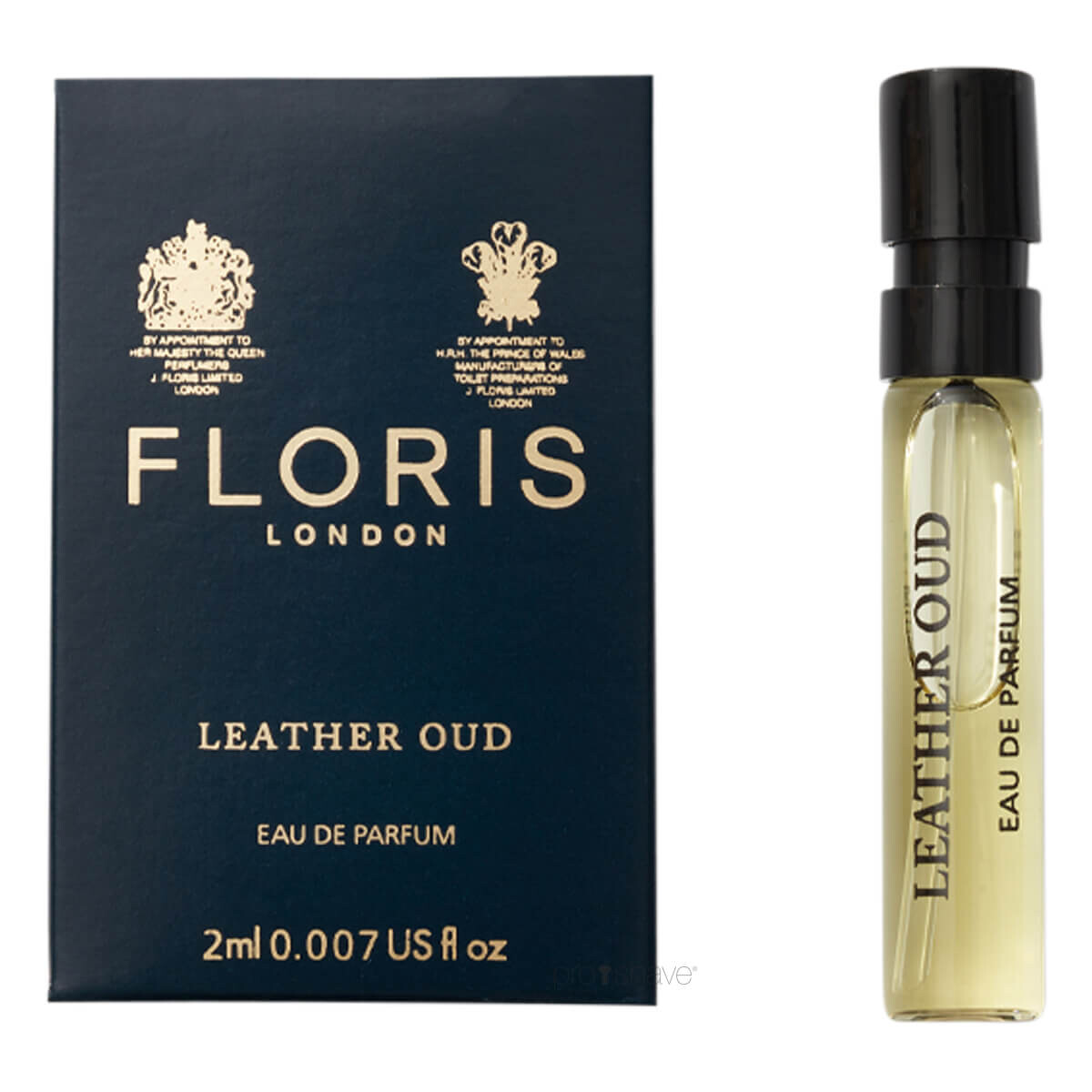 Floris Leather Oud, Eau de Parfum, DUFTPRØVE, 2 ml.