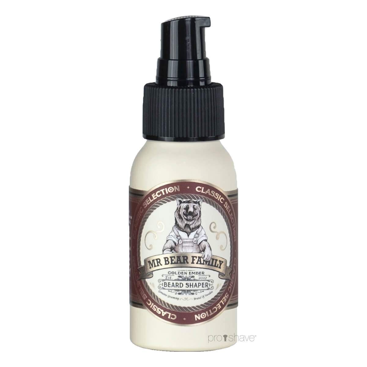 Se Mr. Bear Beard Shaper, Golden Ember, 50 ml. hos Proshave