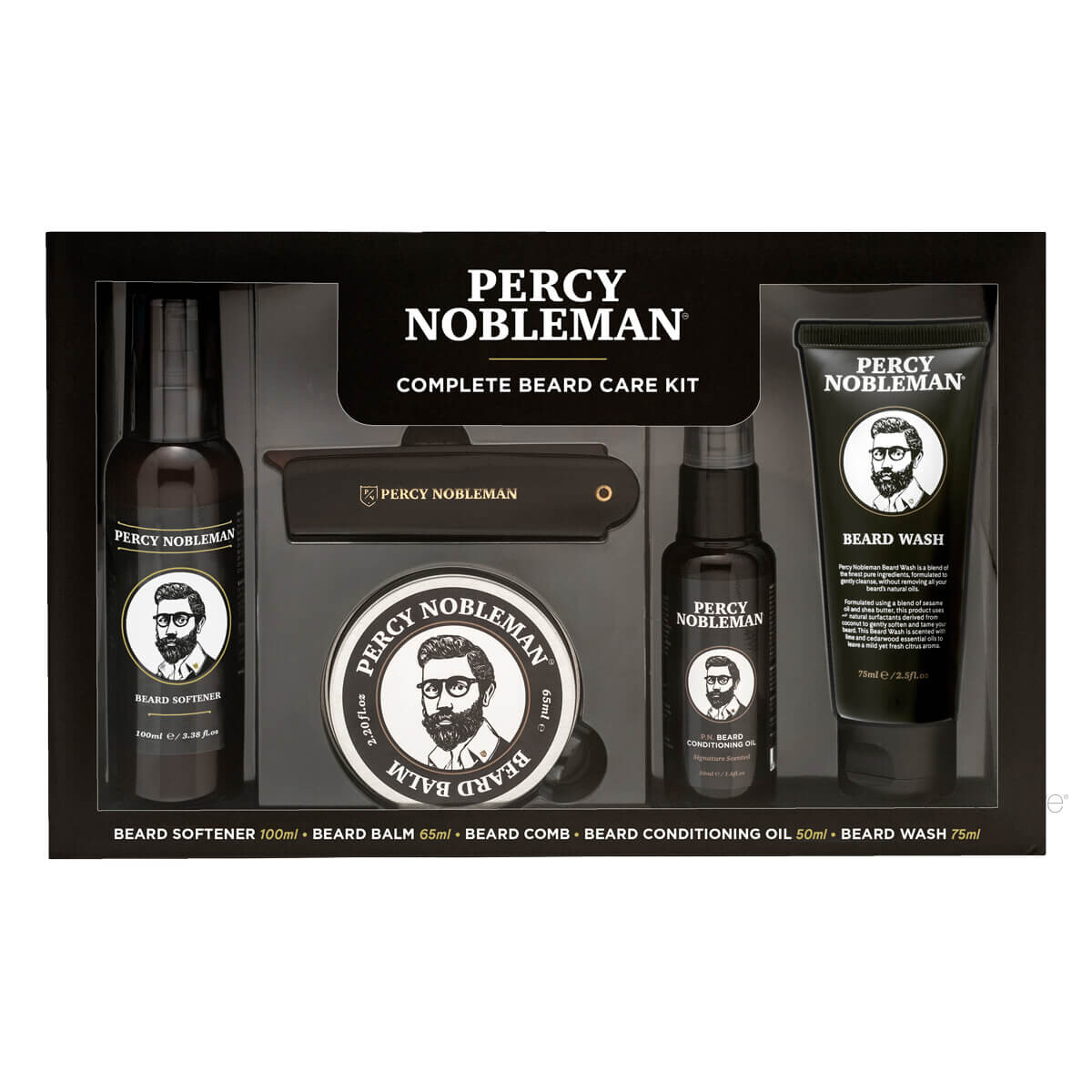 Se Percy Nobleman Complete Beard Care Kit hos Proshave