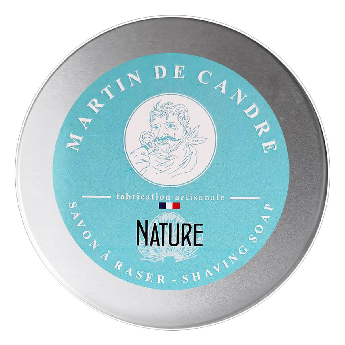 Martin De Candre Barbersæbe, Nature - Parfumefri, 200 g.