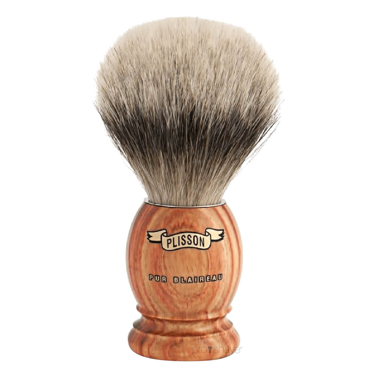 Se Plisson Barberkost, High Mountain White Badger & Rosewood, Original, Str. 12 hos Proshave