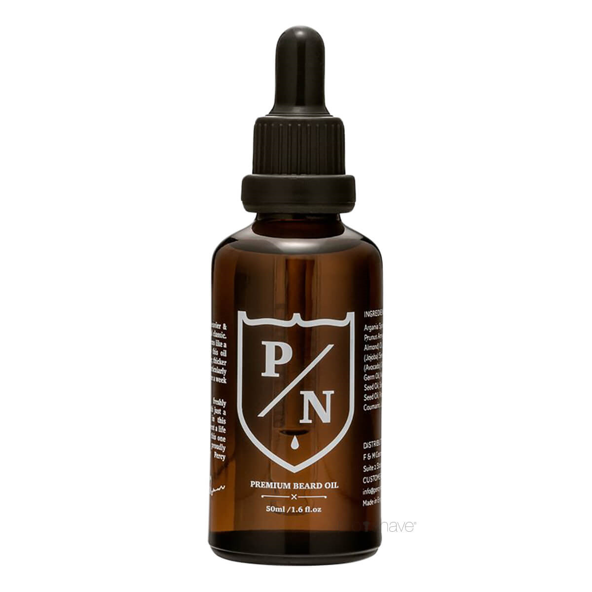 Percy Nobleman Beard Oil, Premium, 50 ml.