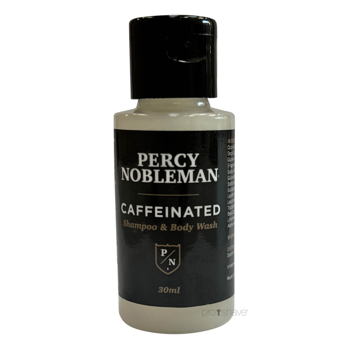 Billede af Percy Nobleman Caffeinated Shampoo & Body Wash, Rejsestørrelse, 30 ml.