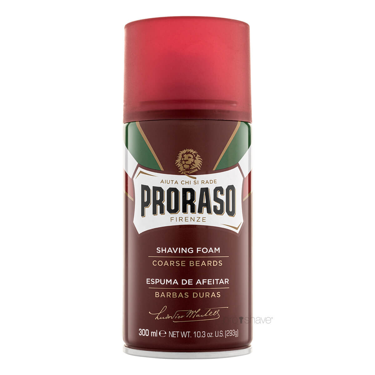 Proraso Barberskum – Nourishing, Sandeltræsolie og Sheasmør, 300 ml.