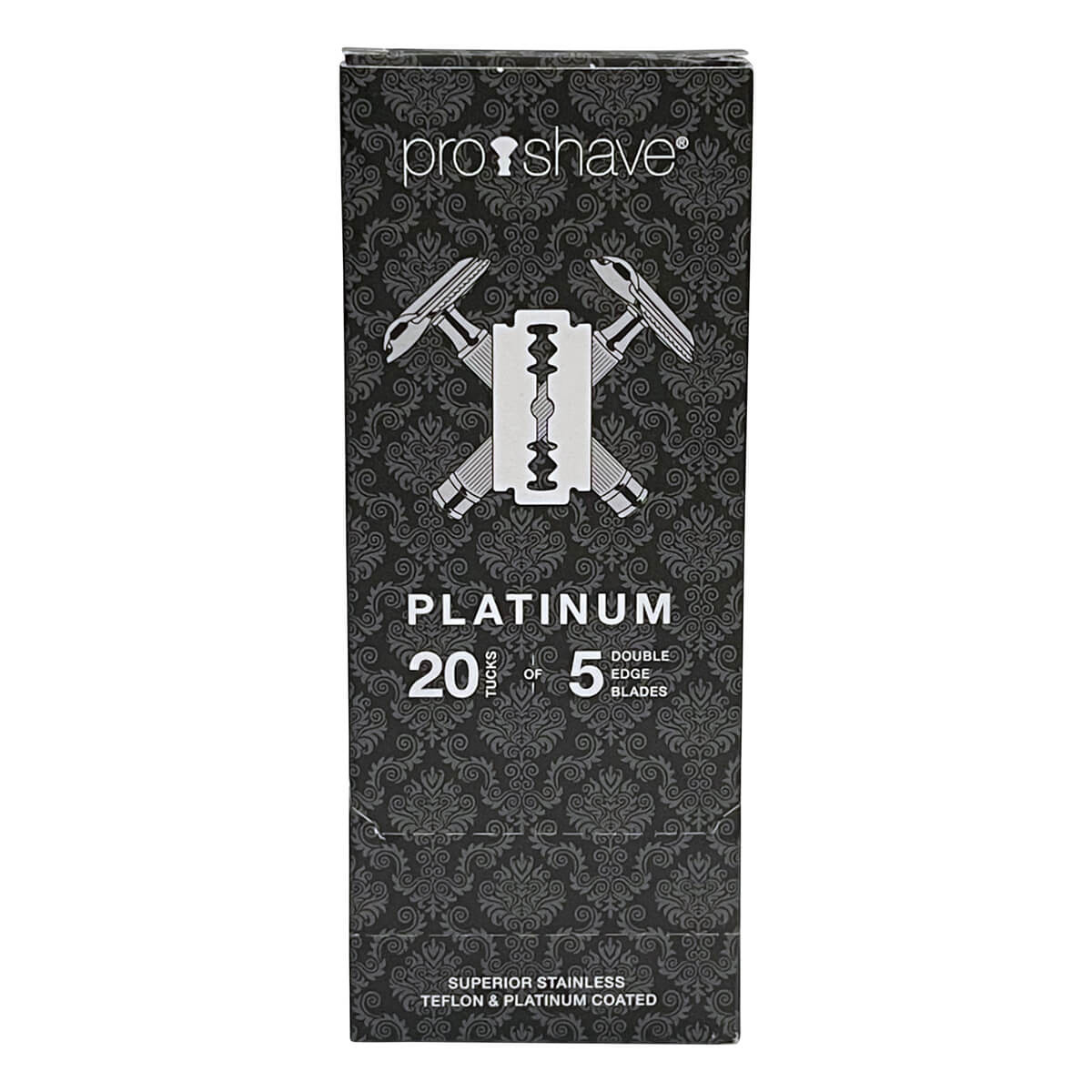 Proshave Platinum DE-Barberblade, 1 Stang, 20x5 stk. (100 stk.)