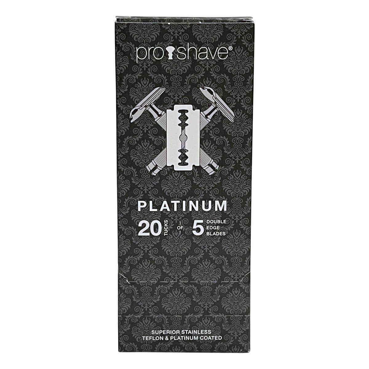 5: Proshave Platinum DE-Barberblade, 1 Stang, 20x5 stk. (100 stk.)