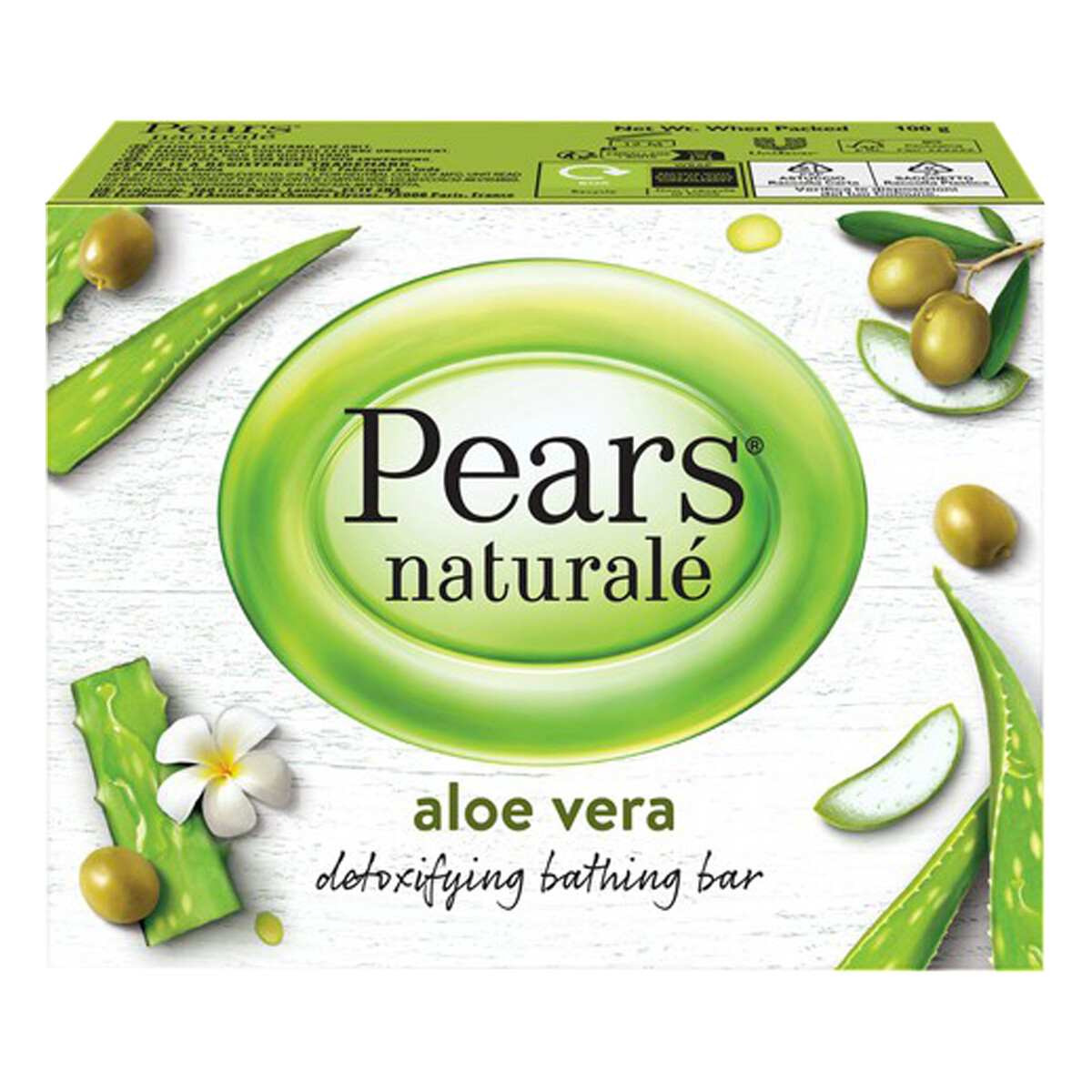 Pears Hånd- og Badesæbe, Aloe Vera, 125 gr.