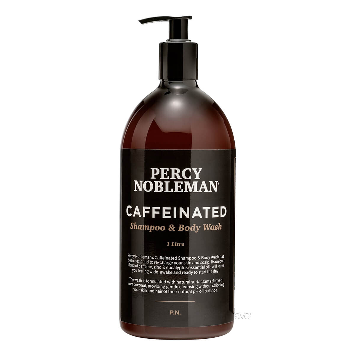 Billede af Percy Nobleman Caffeinated Shampoo & Body Wash, 1000 ml.