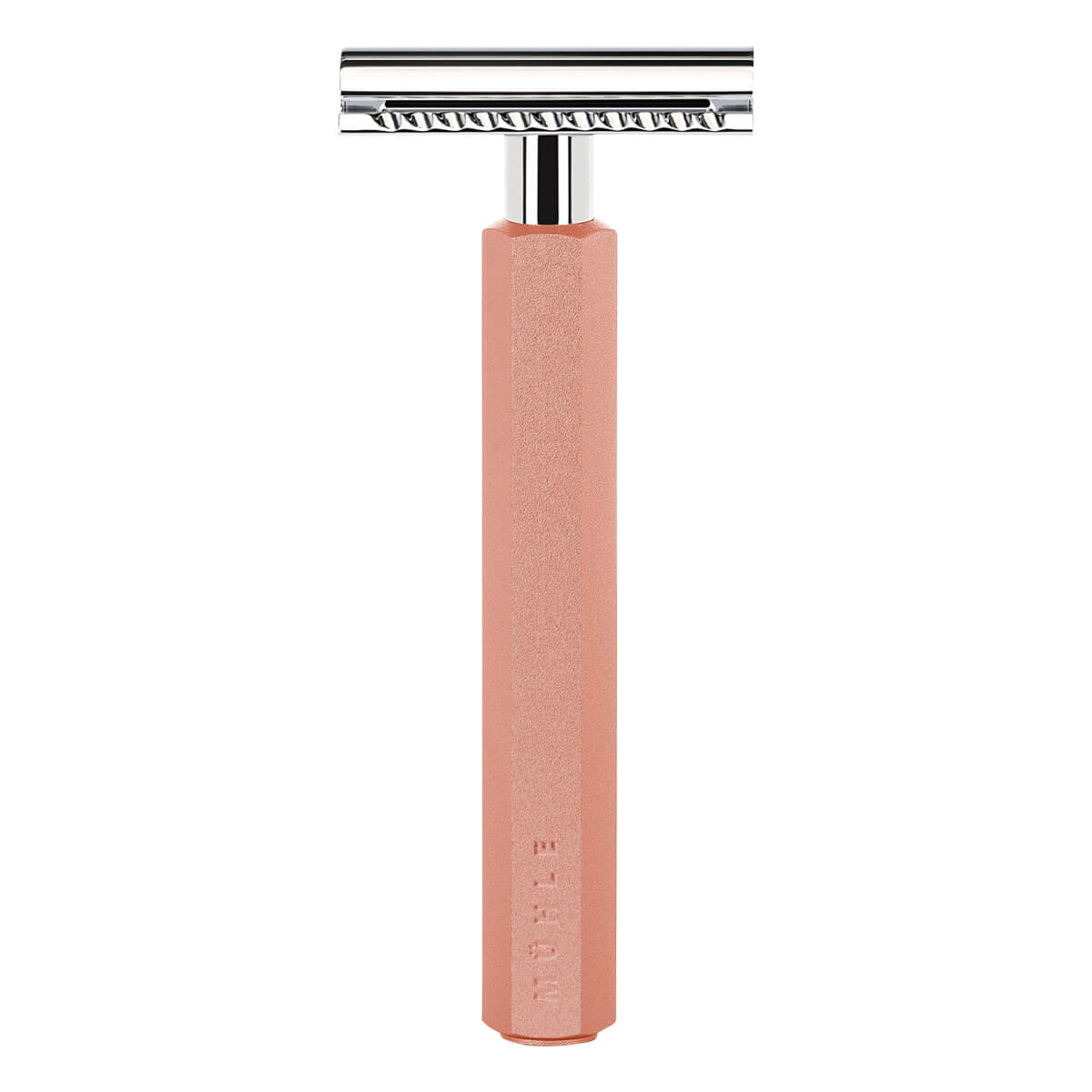 Mühle x Mark Braun DE-skraber, Hexagon, Aluminium Sunrise