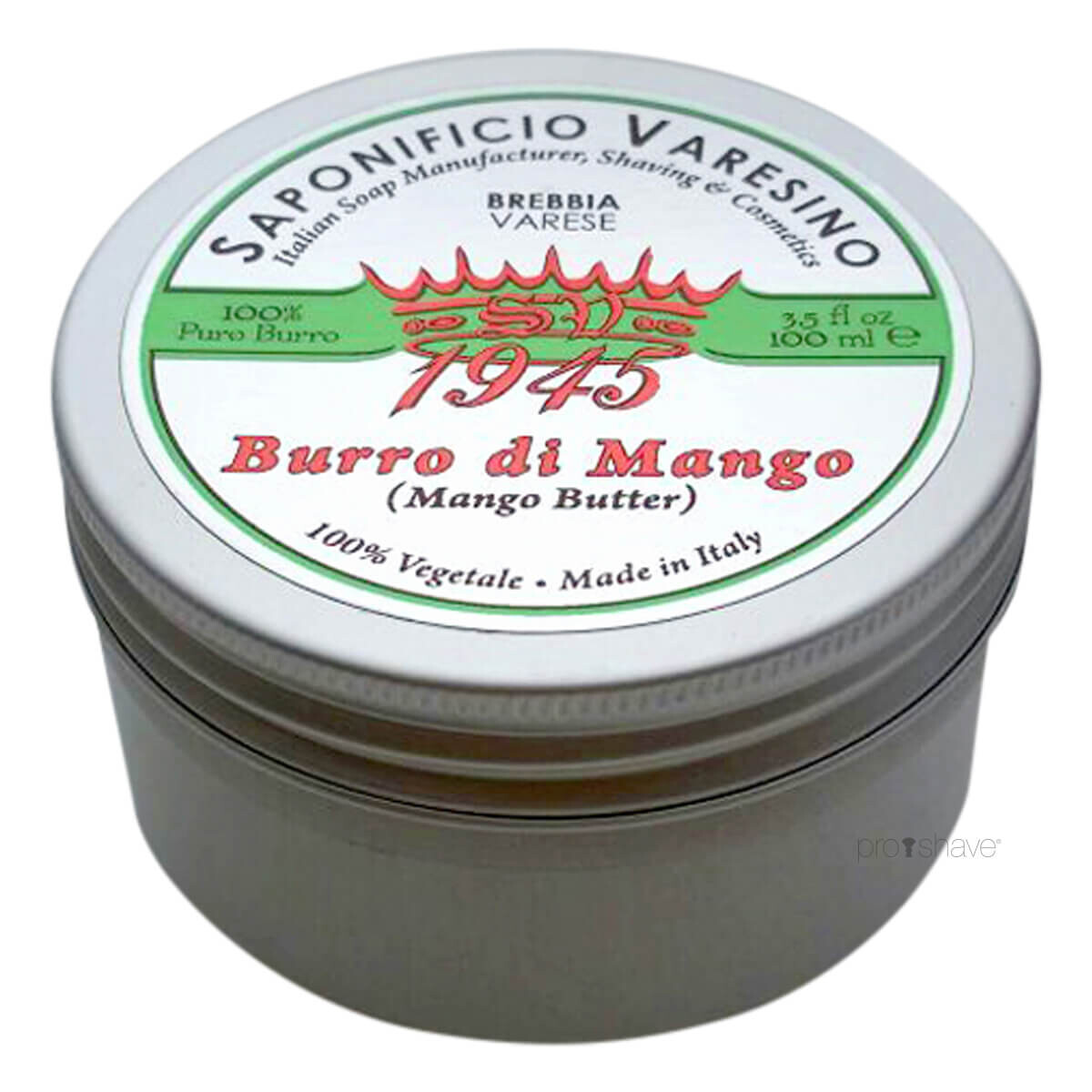 Se Saponificio Varesino Mango Butter, 100 gr. hos Proshave