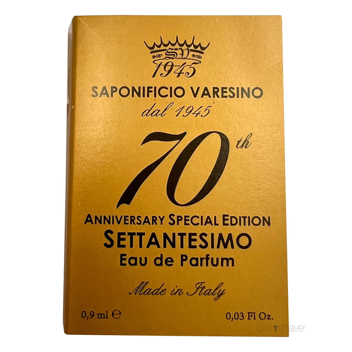 Billede af Saponificio Varesino Eau de Parfum, 70th Anniversary, Sample, 0.9 ml.
