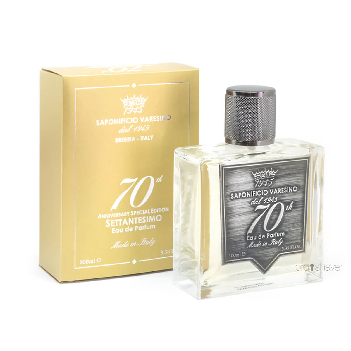Se Saponificio Varesino Eau de Parfum, 70th Anniversary, 100 ml. hos Proshave