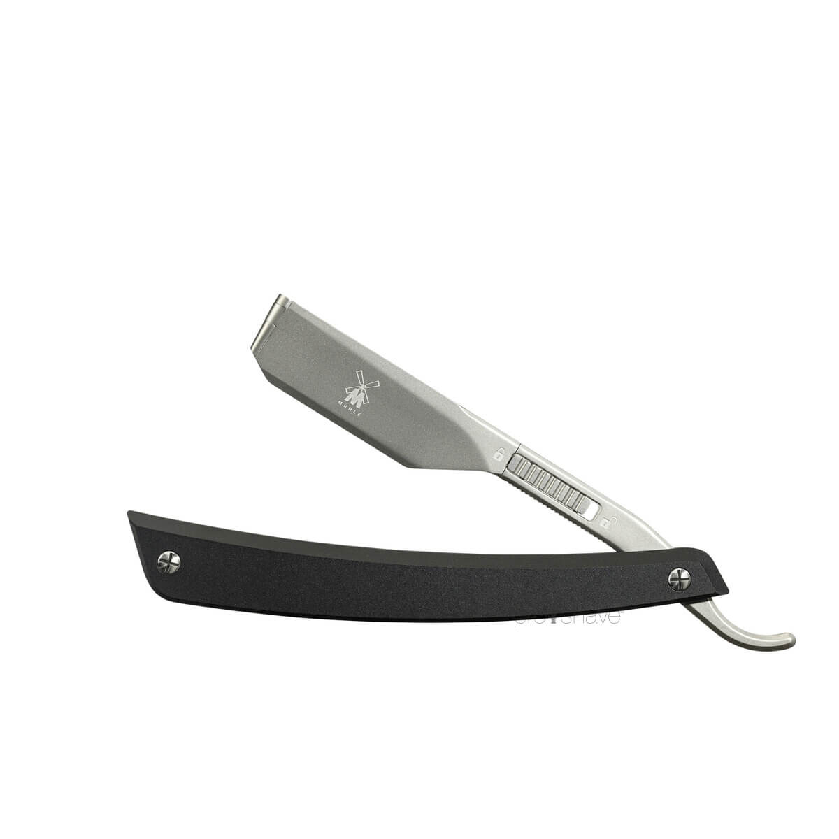 Mühle Straight Razor Til Udskiftelige Blade Enthusiast Pro Sort