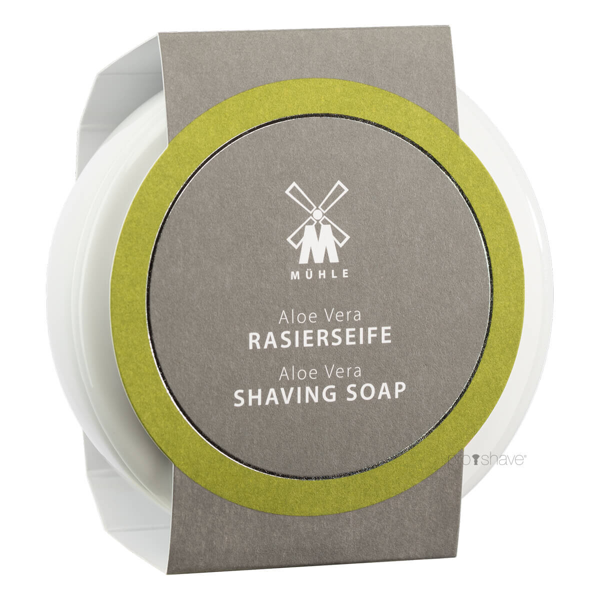 Se Mühle Shaving Soap - Aloe Vera (65 g i porcelænsskål) hos Proshave