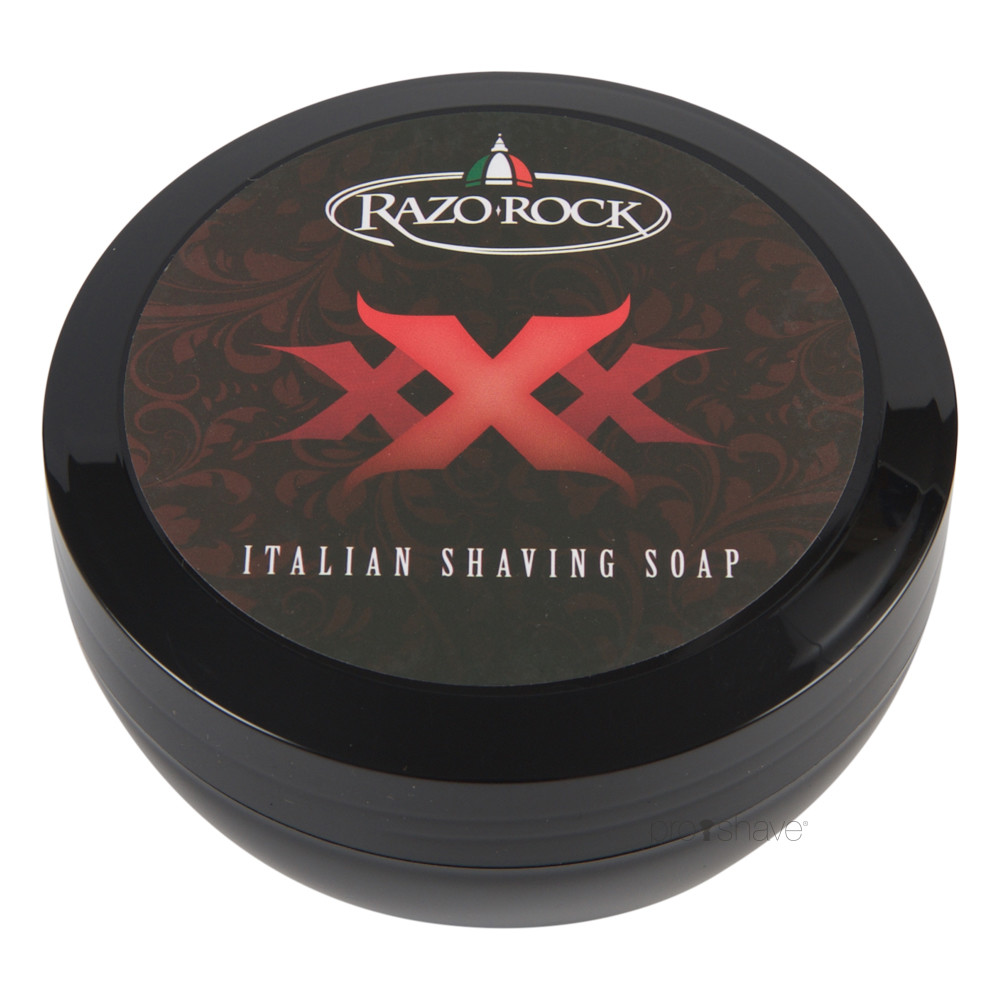 11: RazoRock XXX Barbersæbe, 150 ml.