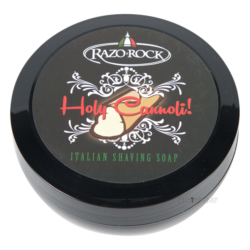 4: RazoRock Holy Cannoli Barbersæbe, 150 ml.