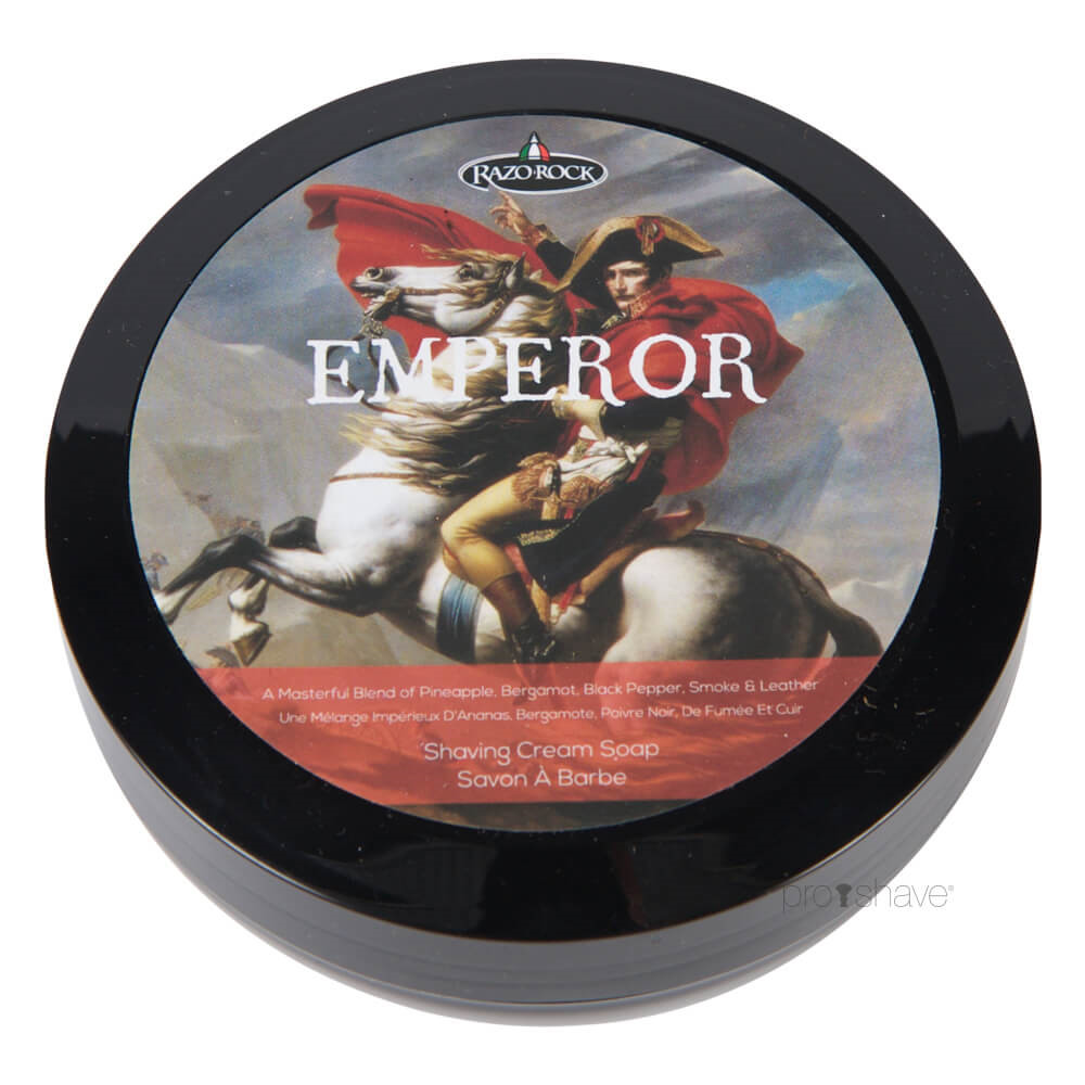 Se RazoRock Emperor Barbersæbe, 150 ml. hos Proshave