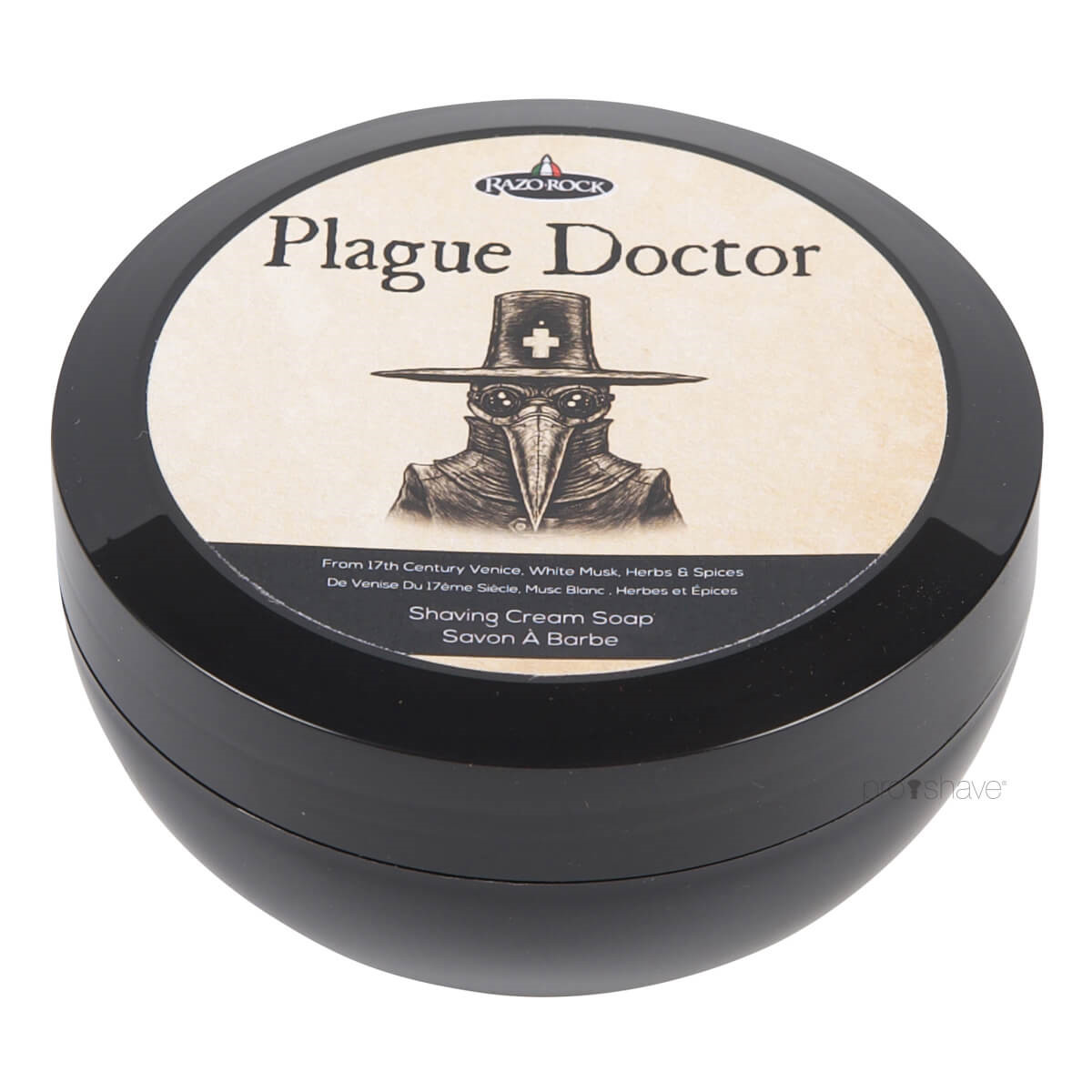 RazoRock Plague Doctor Barbersæbe, 150 ml.