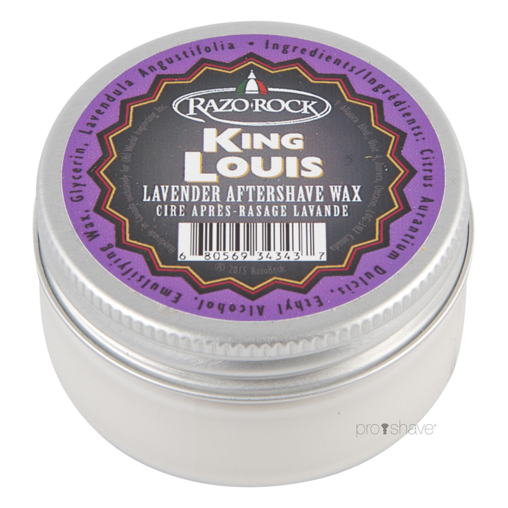 RazoRock King Louis Lavender Aftershave Wax, 60 ml.