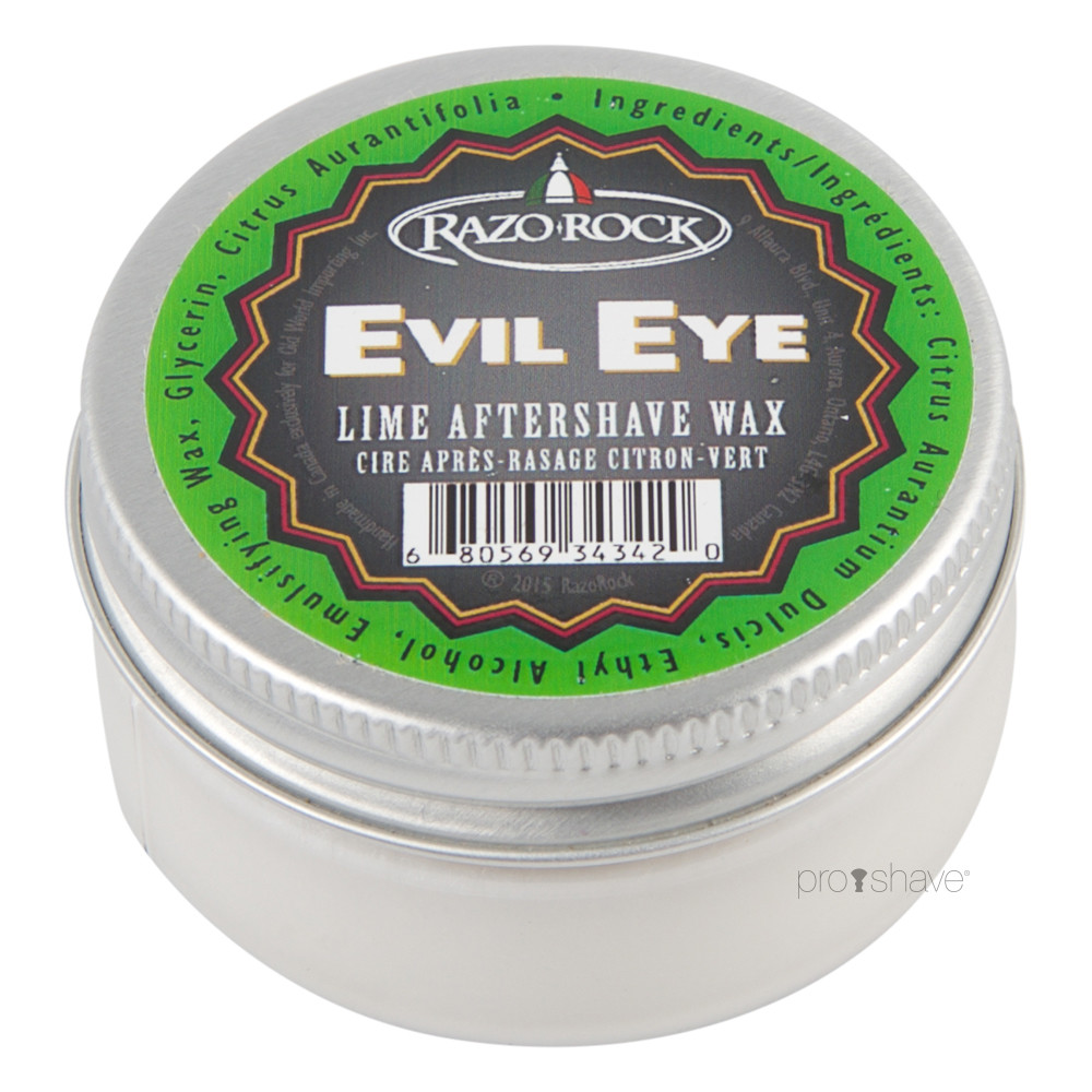 RazoRock Evil Eye Lime Aftershave Wax, 60 ml.