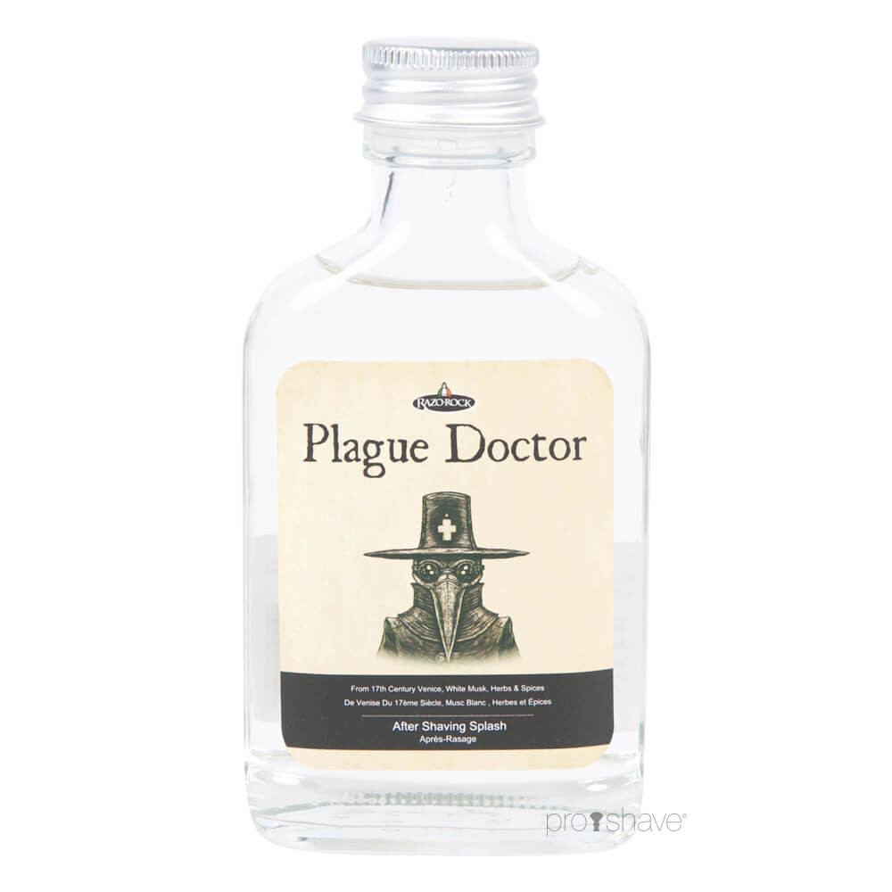 RazoRock Plague Doctor Aftershave Splash, 100 ml.