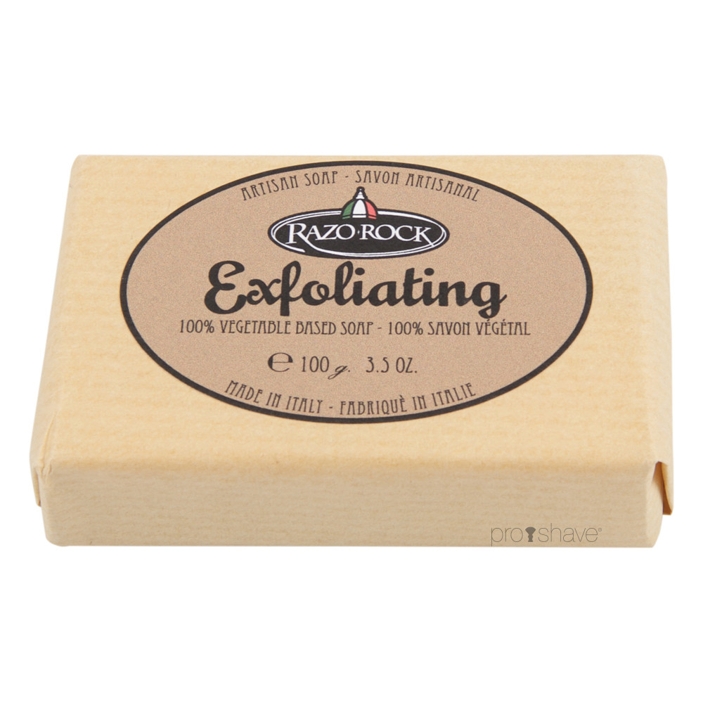#2 - RazoRock Exfoliating Sæbe, 100 gr.