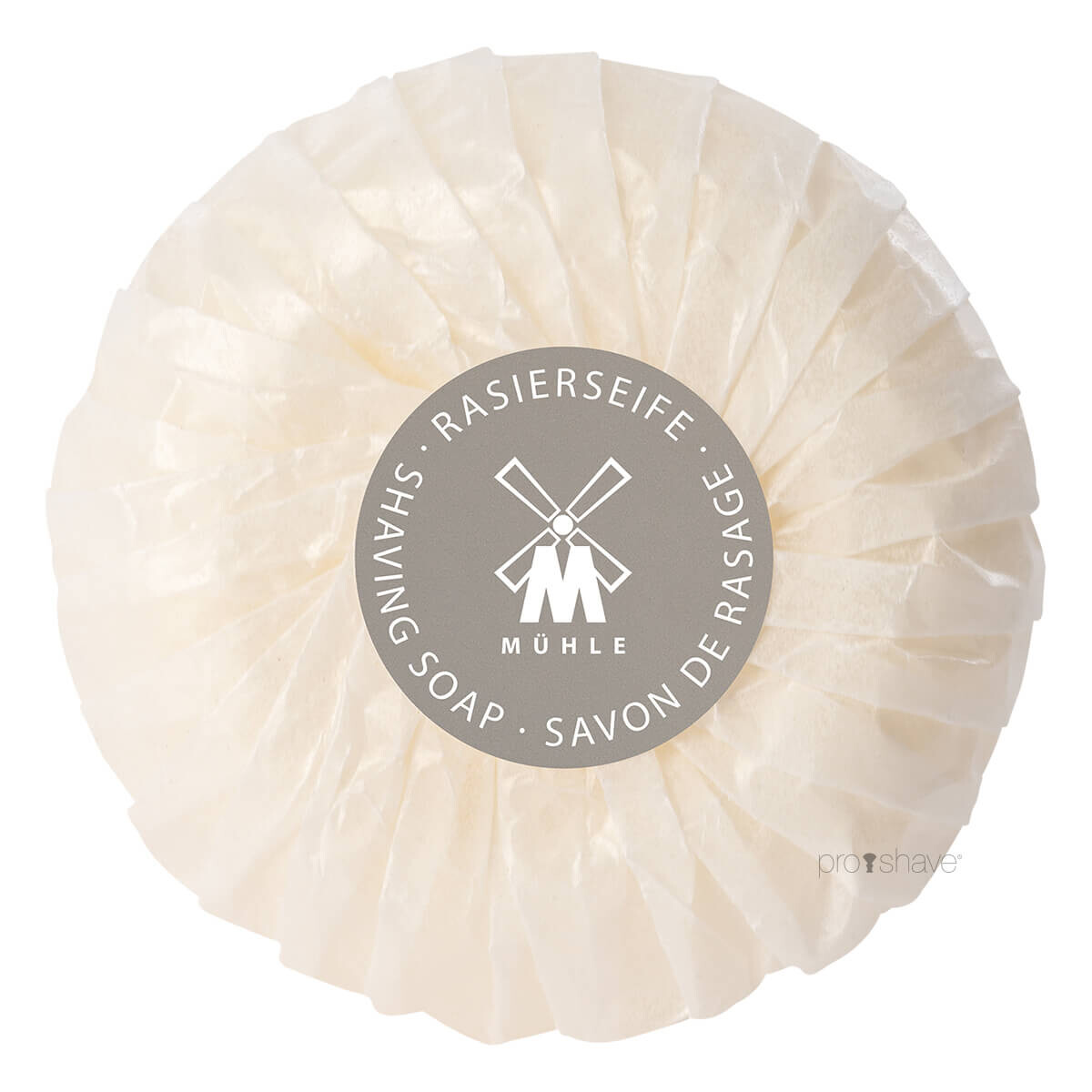 Mühle Barbersæbe i træskål, Havtorn, 65 gr.