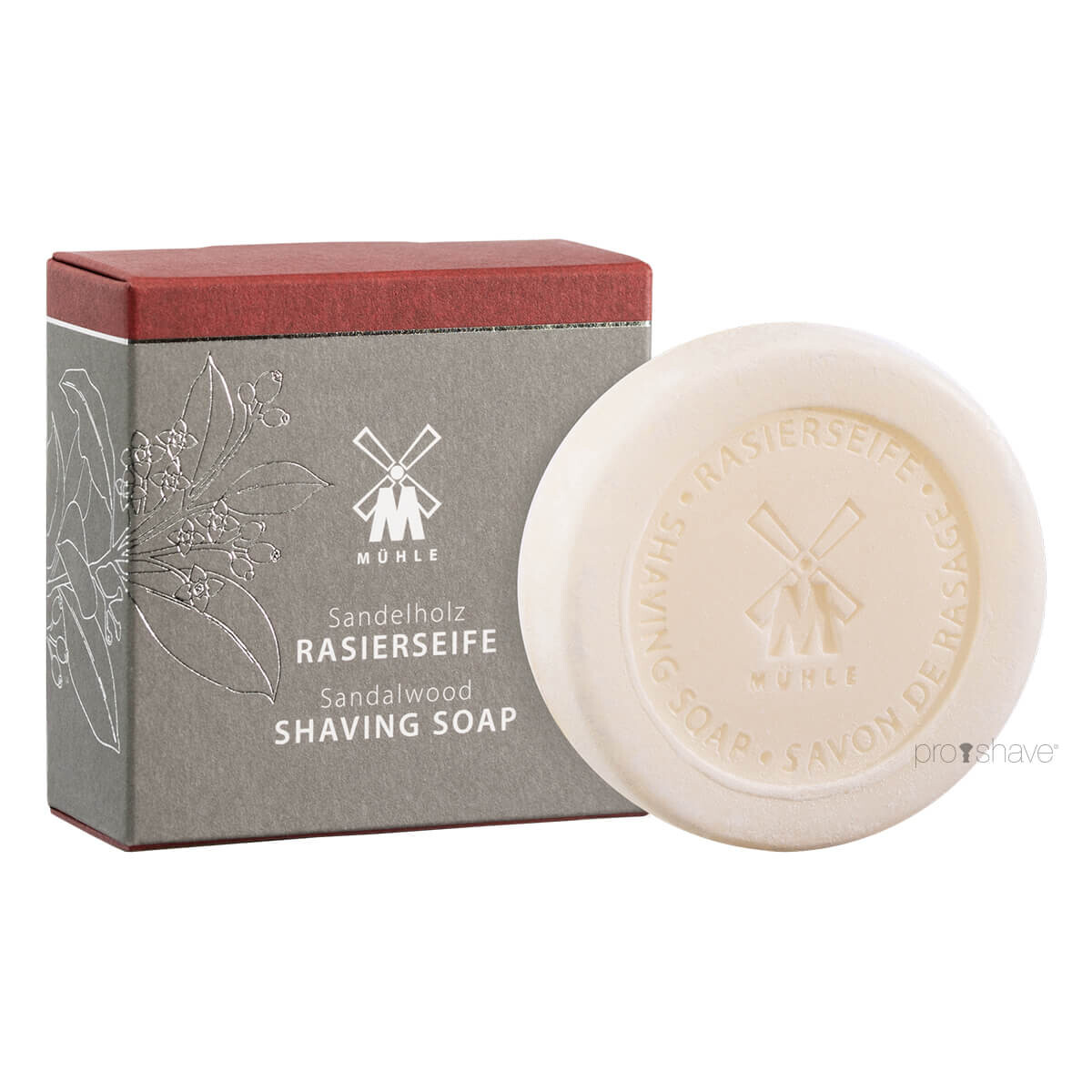 Se Mühle Shaving Soap - Sandalwood (65 g) hos Proshave