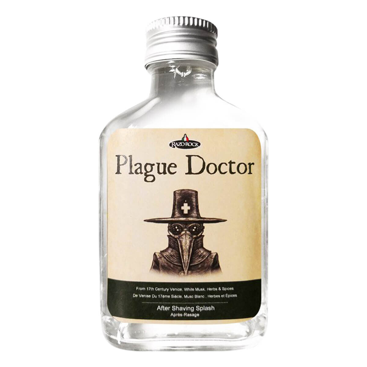 RazoRock Plague Doctor Aftershave Splash, 100 ml.