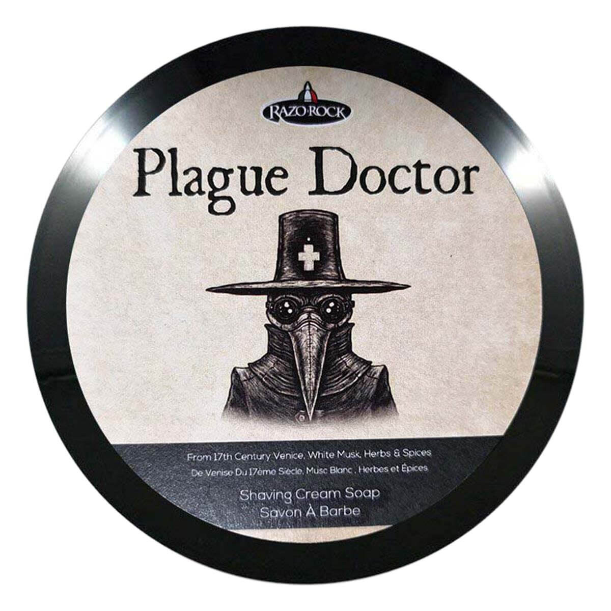 RazoRock Plague Doctor Barbersæbe, 150 ml.